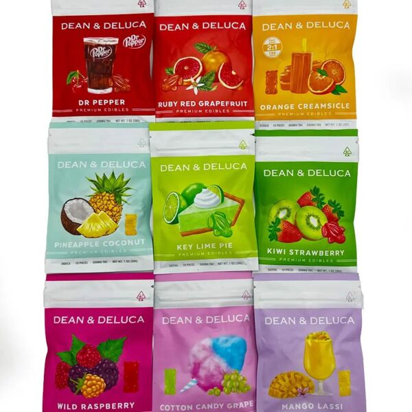 Dean and Deluca Gummies (500mg) THC