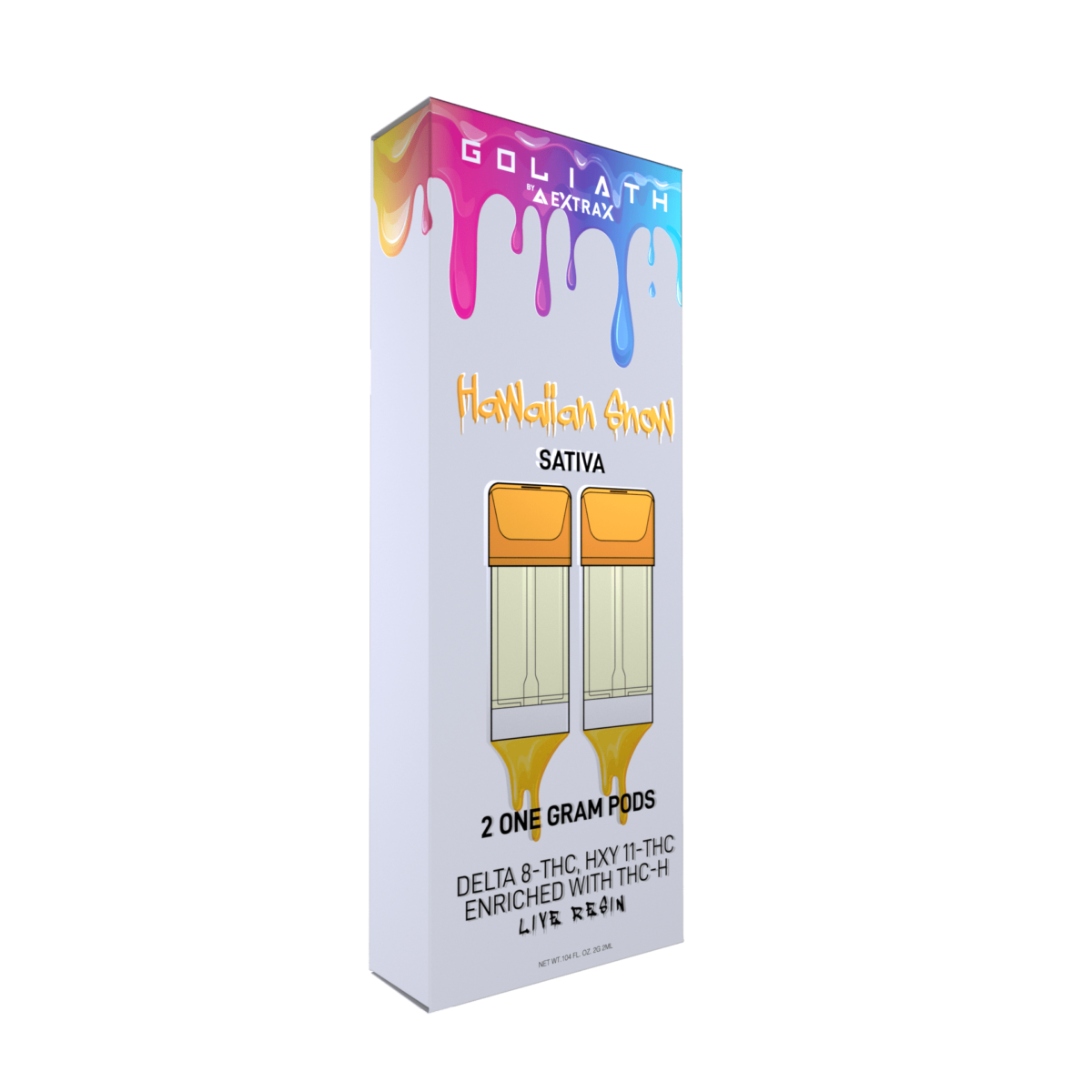 11 HXY THC Vape Pods (2-Pack) – Delta Extrax UK