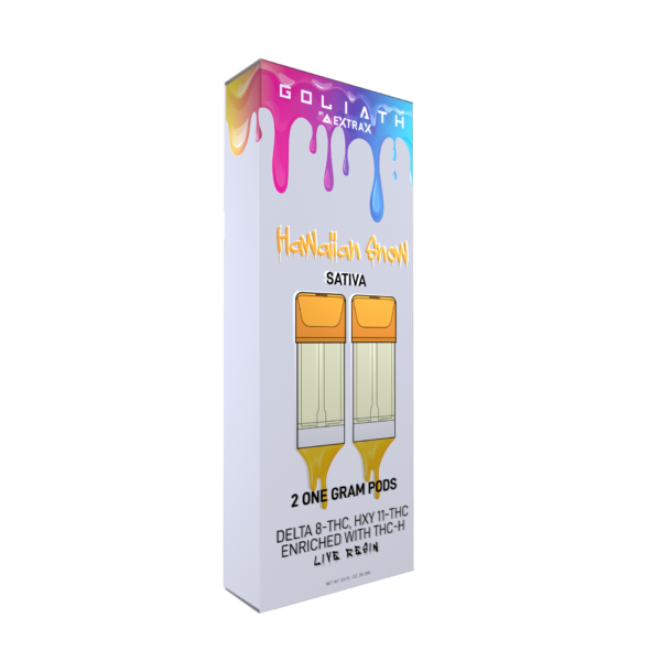 11 HXY THC Vape Pods (2-Pack) – Delta Extrax UK
