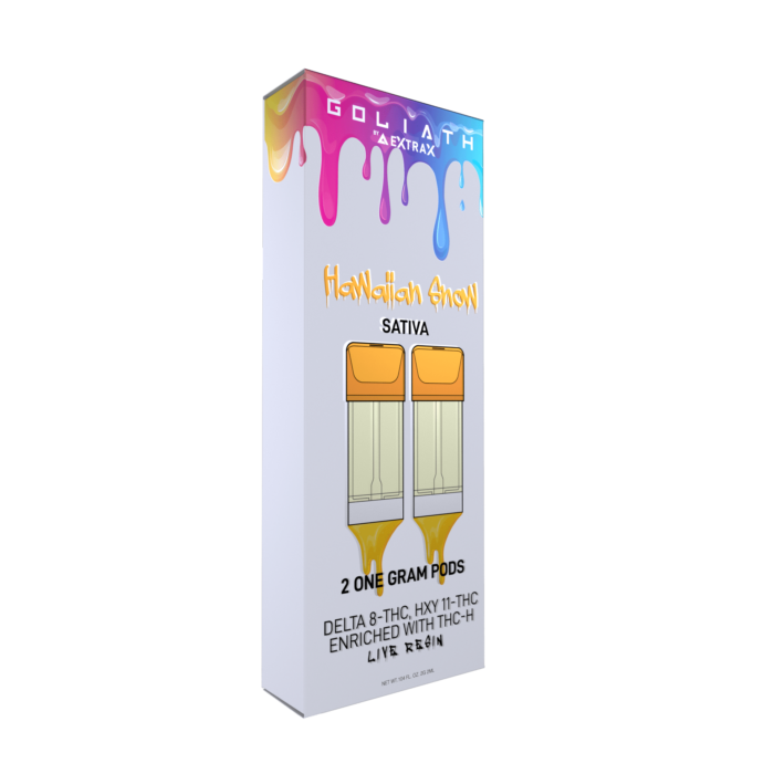 11 HXY THC Vape Pods (2-Pack) – Delta Extrax UK