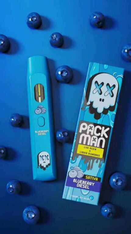 PackMan Blueberry Diesel vape