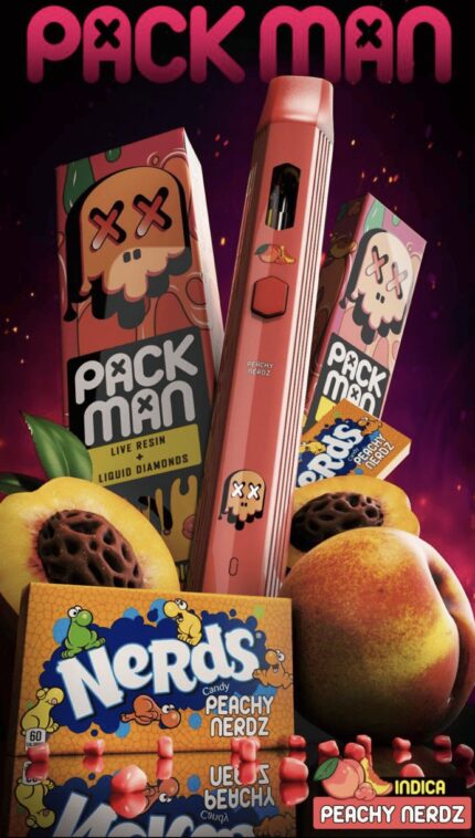 PackMan Peachy Nerdz Vape