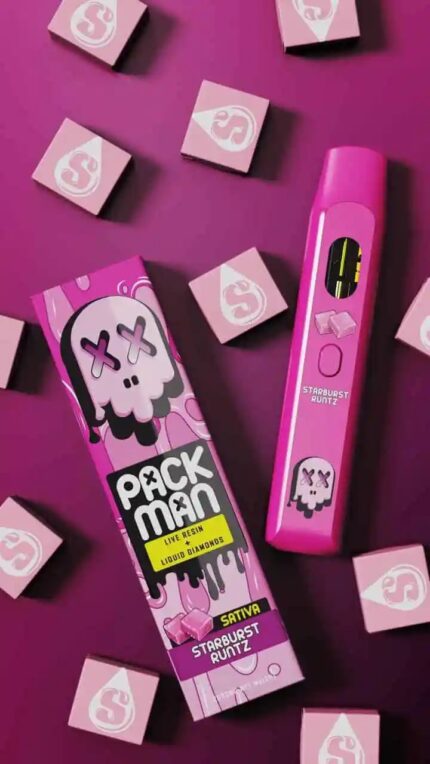 PackMan Starburst Runtz vape