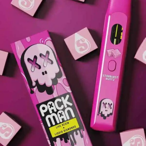 PackMan Starburst Runtz vape