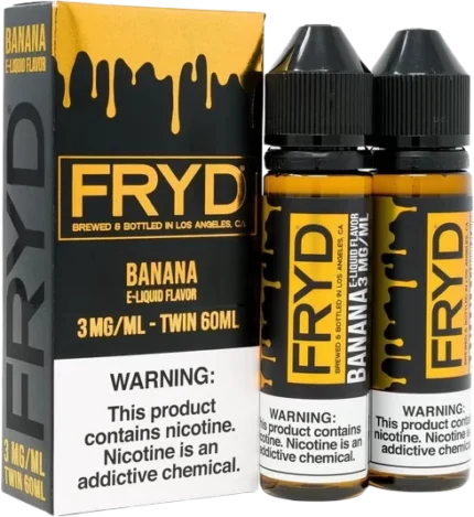 Banana by FRYD E-Liquid 120ml - Fryd Bars