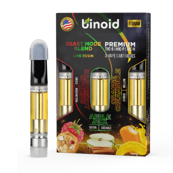 Beast Mode Blend Live Resin Vape premium cannabis cartridge