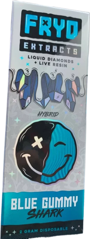 BLUE GUMMY SHARK FRYD FLAVOR - Fryd Bars