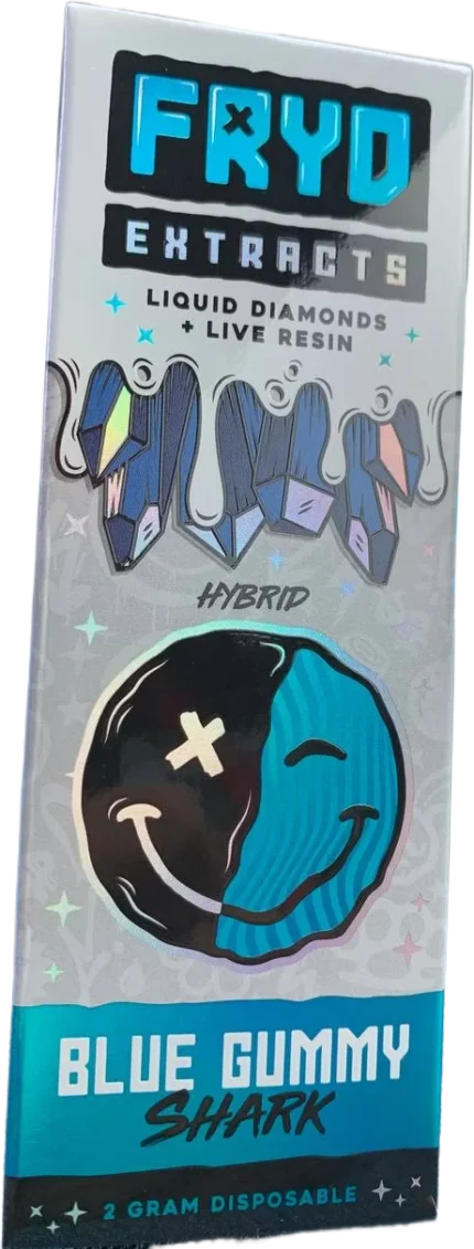 BLUE GUMMY SHARK FRYD FLAVOR - Fryd Bars