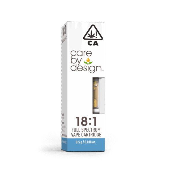 Care By Design 18:1 CBD:THC Vape Cartridges UK