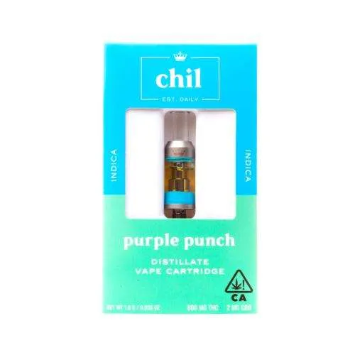 Chil Purple Punch Vape Cartridges UK