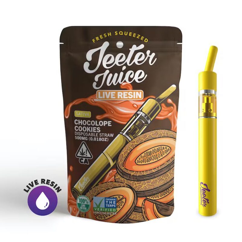 Jeeter Juice Live Resin Disposable Straw - Chocolope Cookies UK