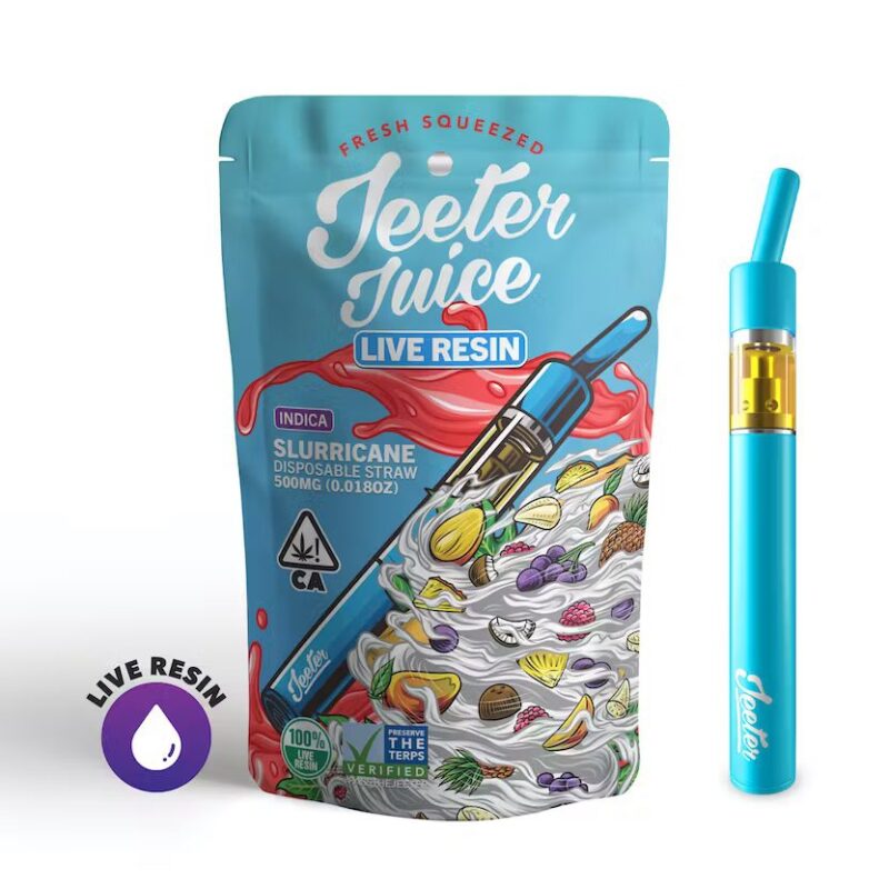 Jeeter Juice Live Resin Disposable Straw - Slurricane UK