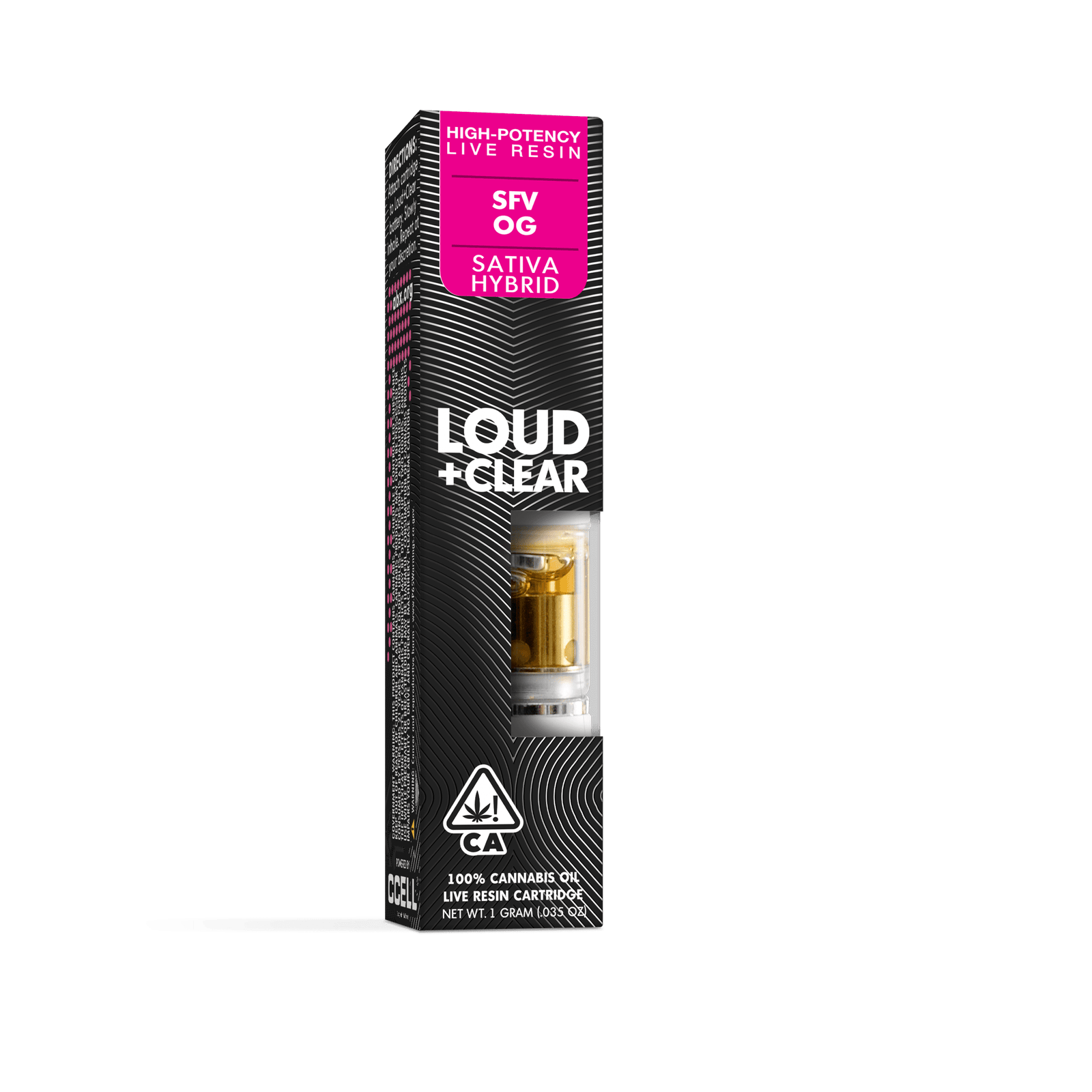 Loud+Clear SFV OG Vape Cartridge UK Loud+Clear SFV OG Vape Cartridge