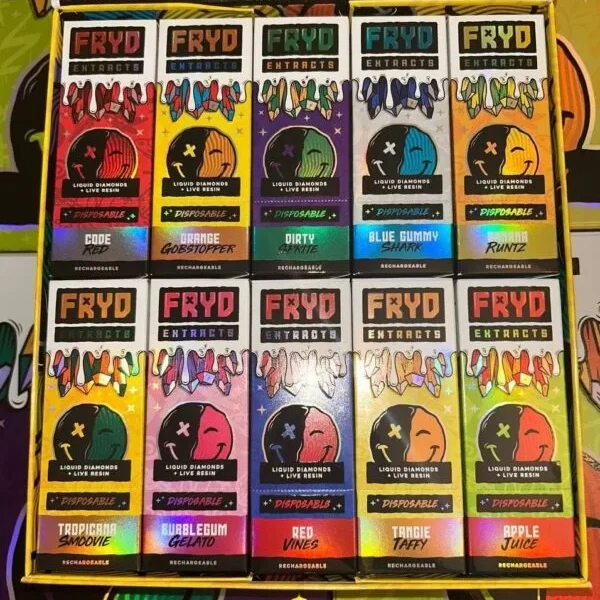 MIXED BOX 12 NEW FRYD FLAVORS - Fryd Bars