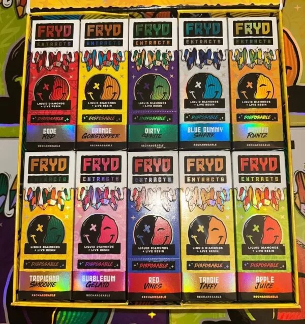 MIXED BOX 12 NEW FRYD FLAVORS - Fryd Bars