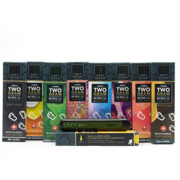 Order TWO Gr Vape Pens Disposable by CRFT