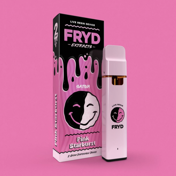 Pink Starburst Fryd Bar