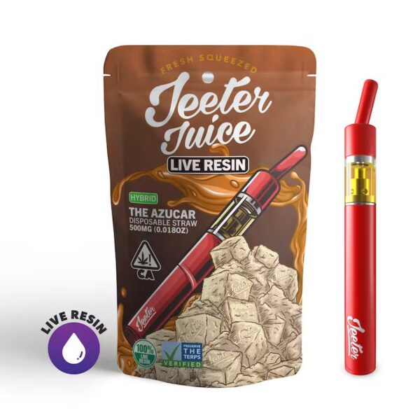 The Azucar Jeeter Juice Live Resin Disposable Straw UK
