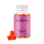 Bud Pop Strawberry Gelato Delta-8 THC Gummies UK