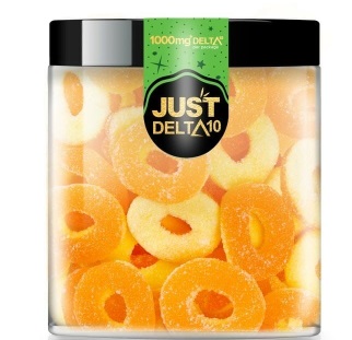 Delta 10 THC Peach Rings Gummies UK