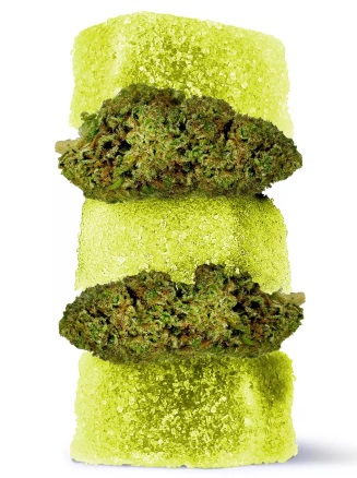 Delta 8 + Live Resin Rainbow Runtz Gummies UK