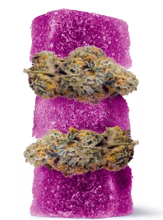 Delta 8 Live Resin Wedding Cake Gummies