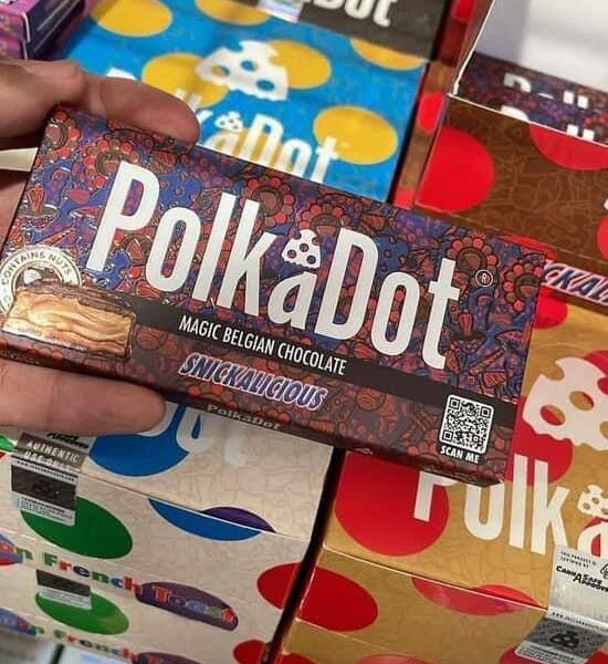 Polkadot Chocolate Bars | Polkadot Chocolate UK - Mushroom chocolate bars uk