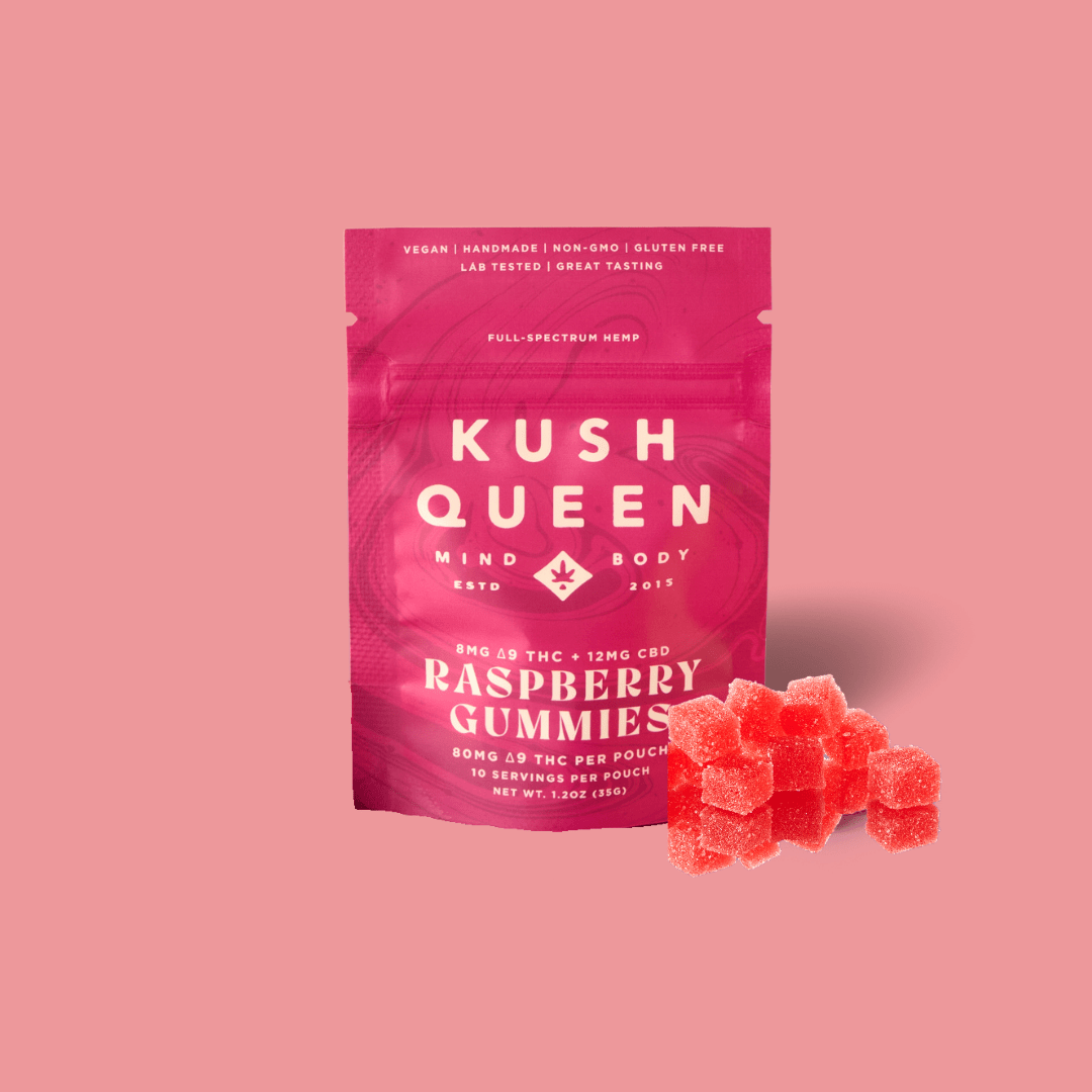 Raspberry Delta 9 THC + CBD Gummies Raspberry Delta 9 THC + CBD Gummies