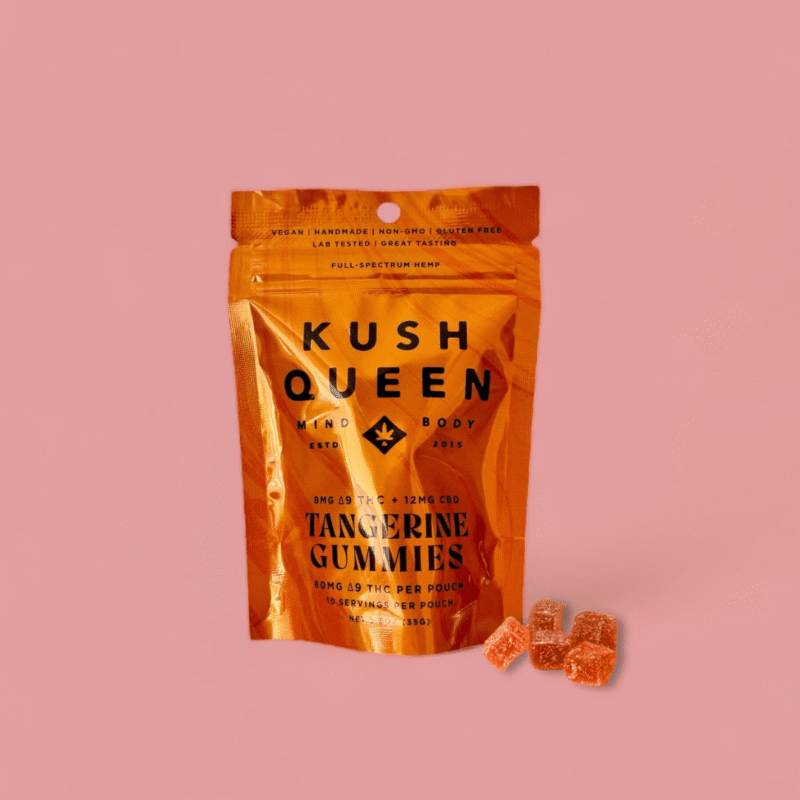 Tangerine Delta 9 THC + CBD Gummies